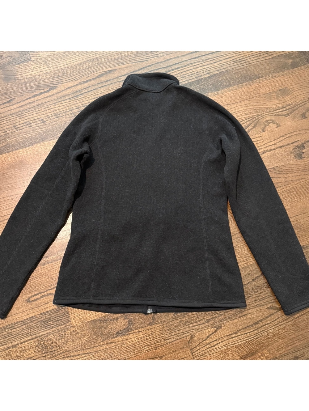Patagonia Women's Better Sweater Fleece Full Zip Black Jacket Size Medium - Picture 4 of 8